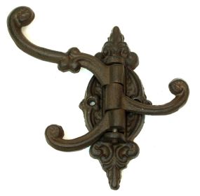 Cast Iron Swivel 3-Hook