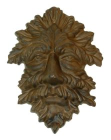 Cast Iron Leaf Man Wall Hanger