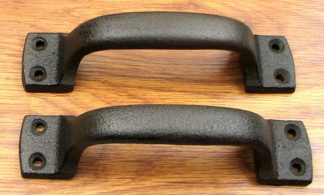Vintage Look Large Handles Set of 2