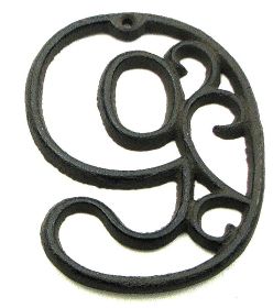 Cast Iron Number Nine