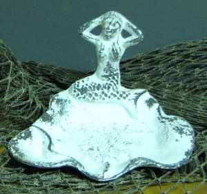Cast Iron Mermaid Soap Dish