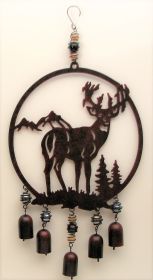 Deer Cut Out Wind Chime