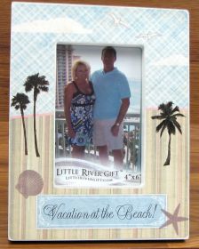 Vacation At The Beach! 4" X 6" Frame