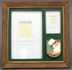 Wood look Doctor 2 Photo Frame