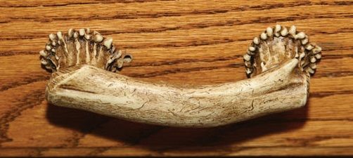4" Antler Drawer Pull