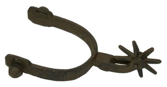 Cast Iron Lady Boot Spur Set of 4
