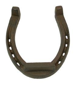 Extra Large Cast Iron Horse Shoe Set of 2