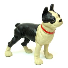 Cast Iron Door Stop Bulldog Boston Terrier