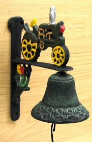 Cast Iron Tractor Bell