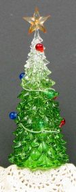 Acrylic Christmas Tree w/Led