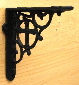 Cast Iron Cross Bracket Set of 2
