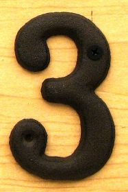 Solid Cast Iron Number 3