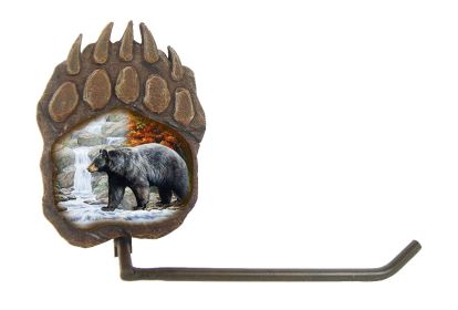 Bear Scene Paw Print T/P Holder