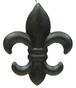 Small Metal Fleur De Lis