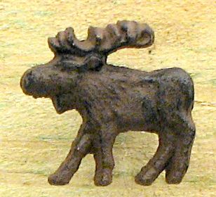Cast Iron Moose Drawer Pull