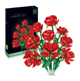 Puzzle - Rose, Blooming Flowers-Only Self Pickup (Option: Rose)